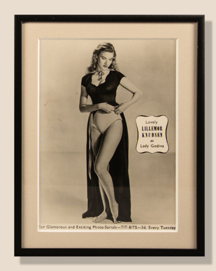 Framed 1950s Pin Up Girl Cover Star Photographs – Set Of 7 photo furniture