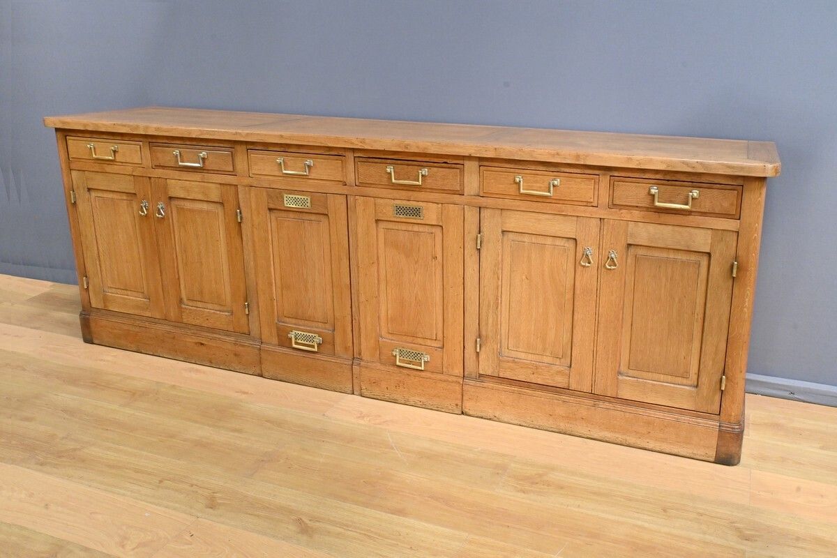 Important Oak Commercial Furniture – 1920 photo for sale