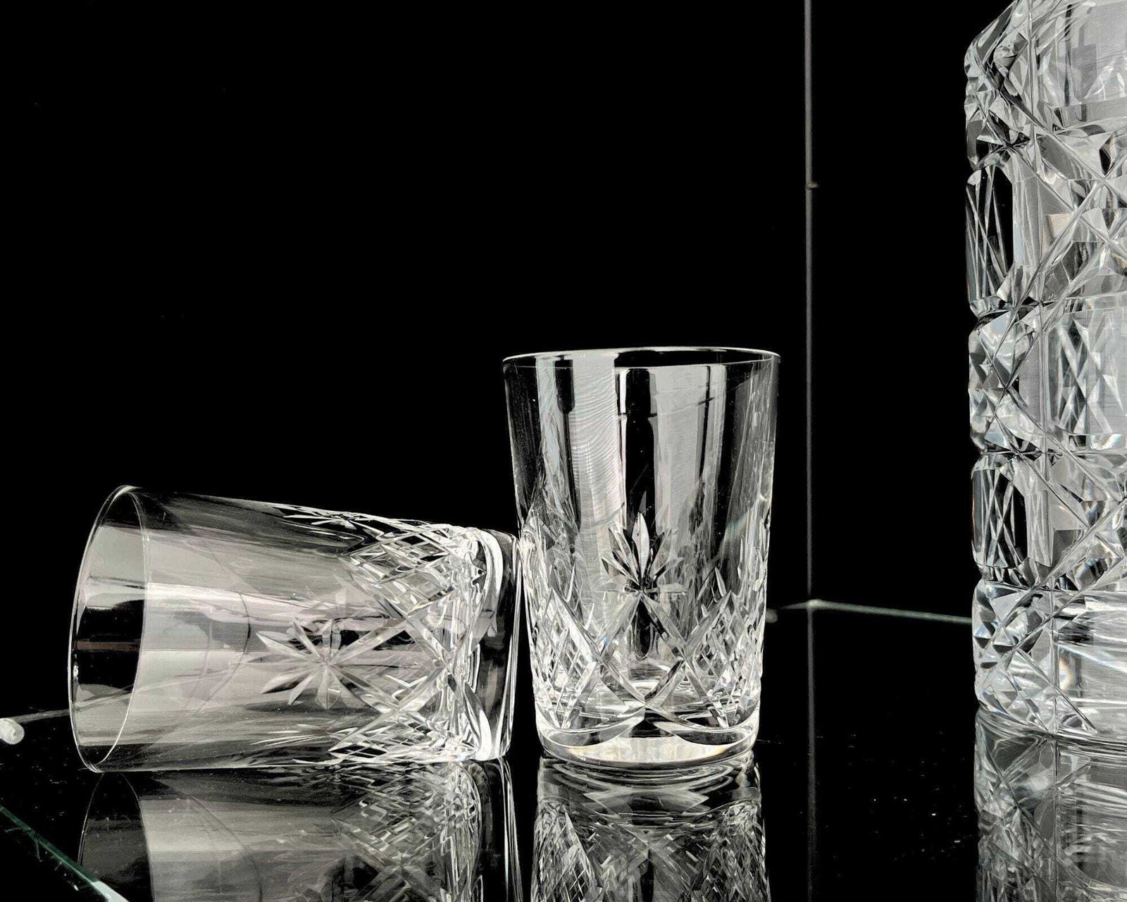 Kristallen Whiskyglazen | 6 Stuks | Old Fashioned Glazen | Toegeschreven Aan Val Saint Lambert photo 302.0
