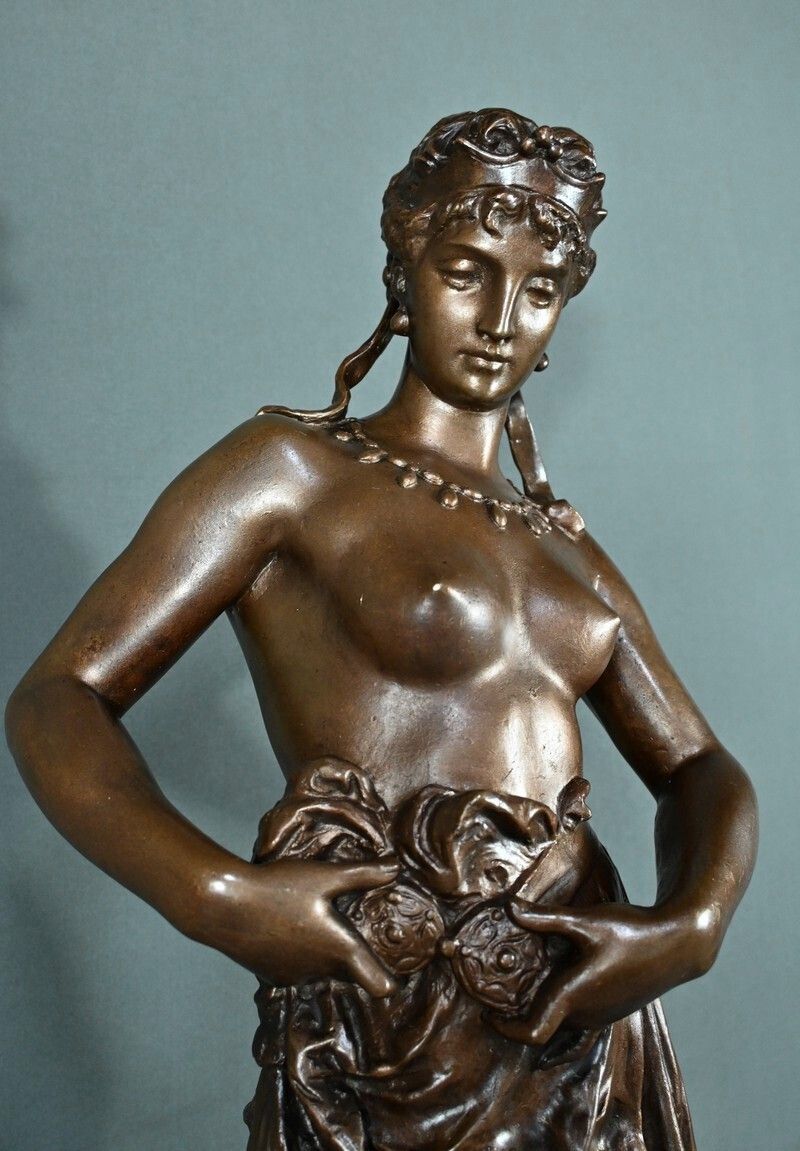 Important Bronze “Nycia” By Ch. Le Bourg – 2nd Part Of The 19th Century photo buy