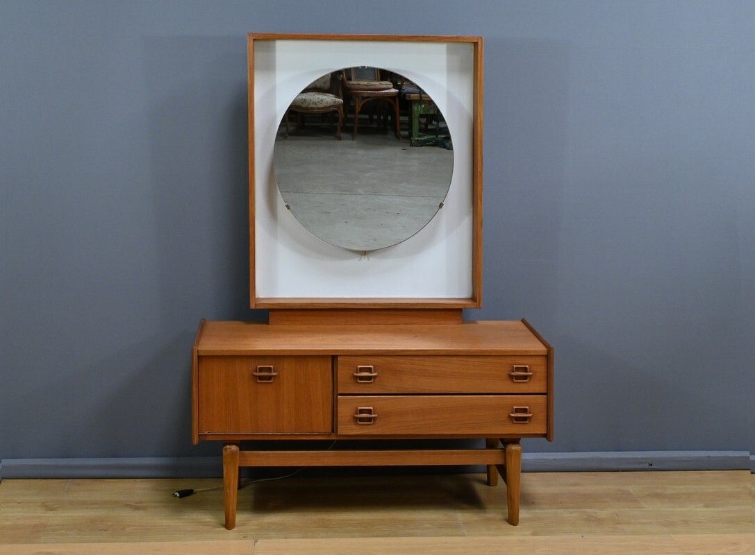 Scandinavian Teak Dressing Table – 1960 photo furniture