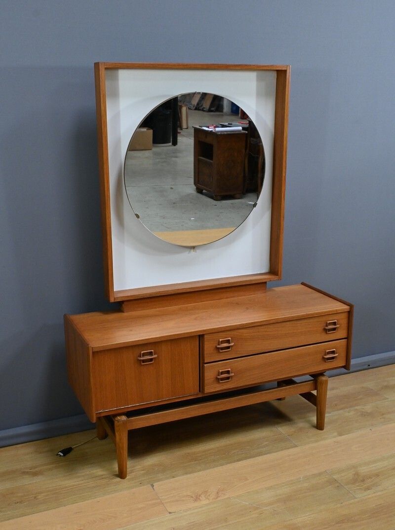 Scandinavian Teak Dressing Table – 1960 photo for sale