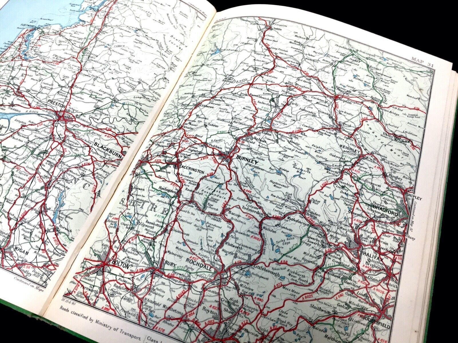 Antique 1930s The Practical Motorist's Touring Maps & Gazettee / Boxed photo 59.0
