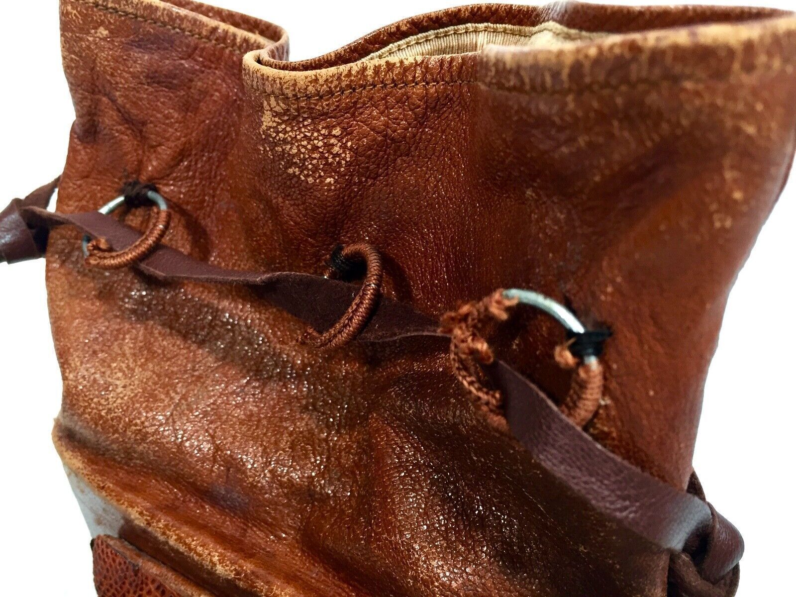 Antique 19th Century Opera Glasses In Rare Leather Bag / Case / Binoculars photo buy