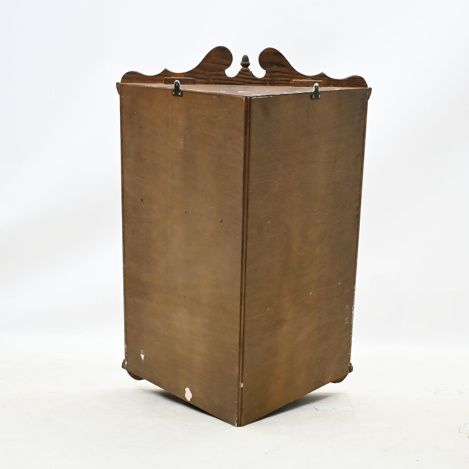 Furniture Old Charm Hanging Corner Display Cabinet Leaded Glass Tudor Brown Free Delivery* photo