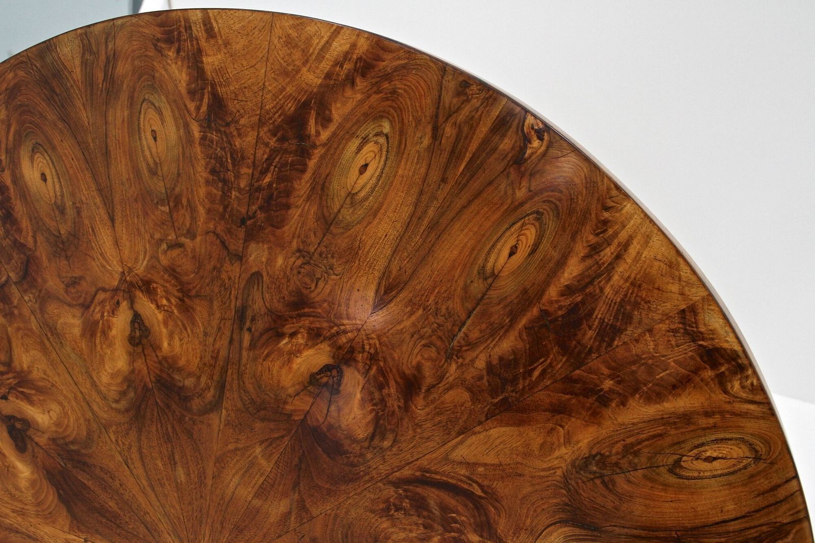 photo buy 19th Century Biedermeier Walnut Center/ Dining Table, Polished   At Ca. 1830