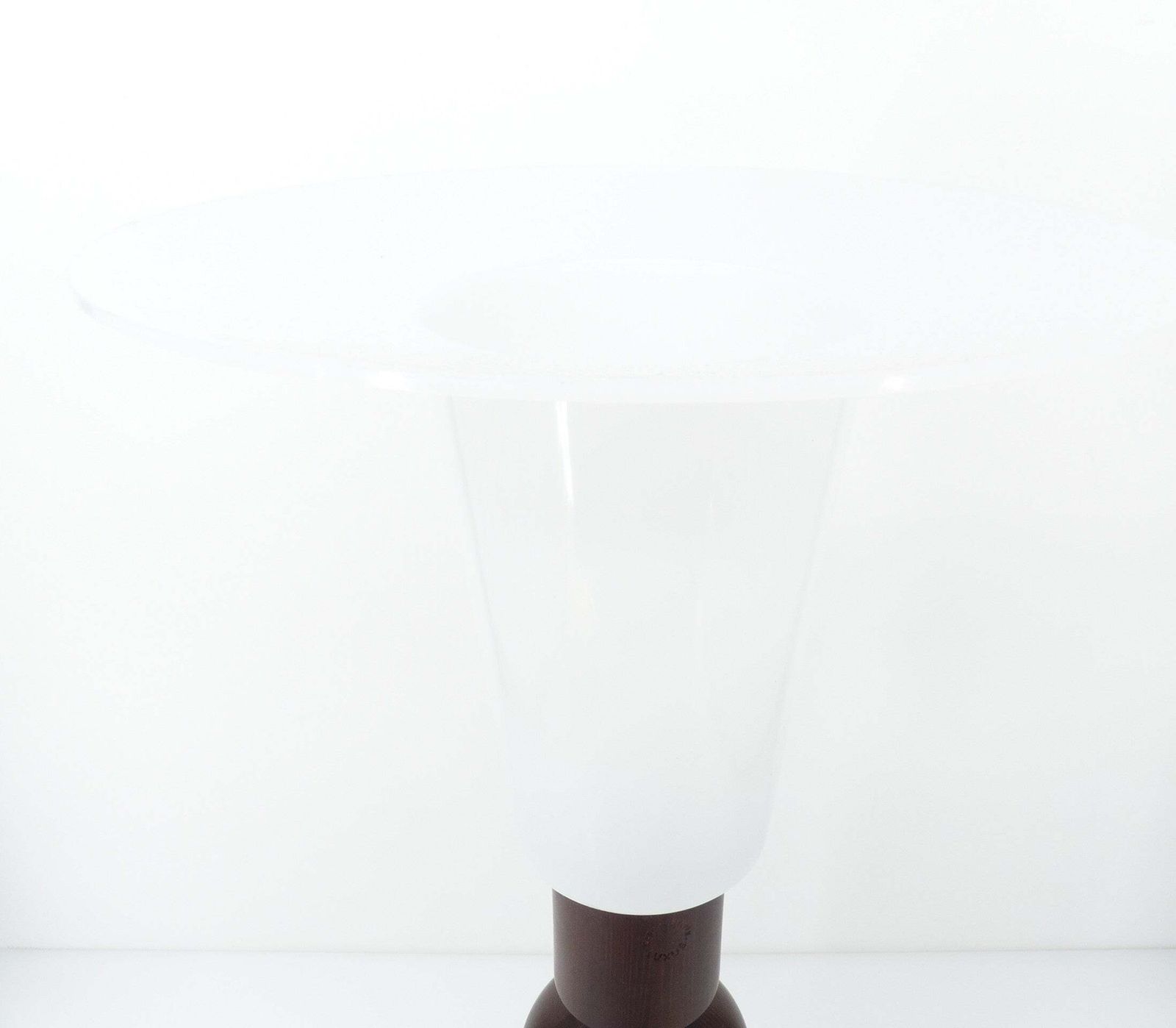 Pair Of Scandinavian Pine Table Lamps By Uno Kristiansson For Luxus, Sweden, Circa 1965 photo vintage