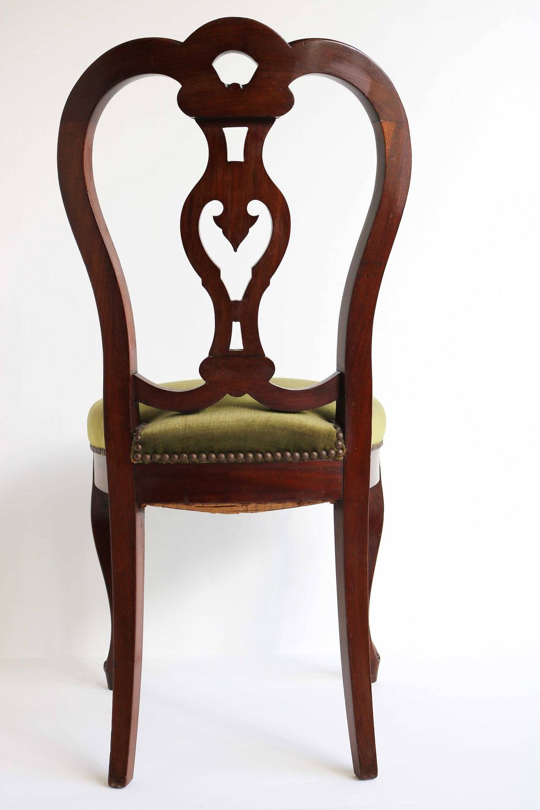 Set Off Four Antique Victorian Elegant Dining Room Chairs Antique Biedermeier Seating Chairs Carved Chair 19th Century photo vintage