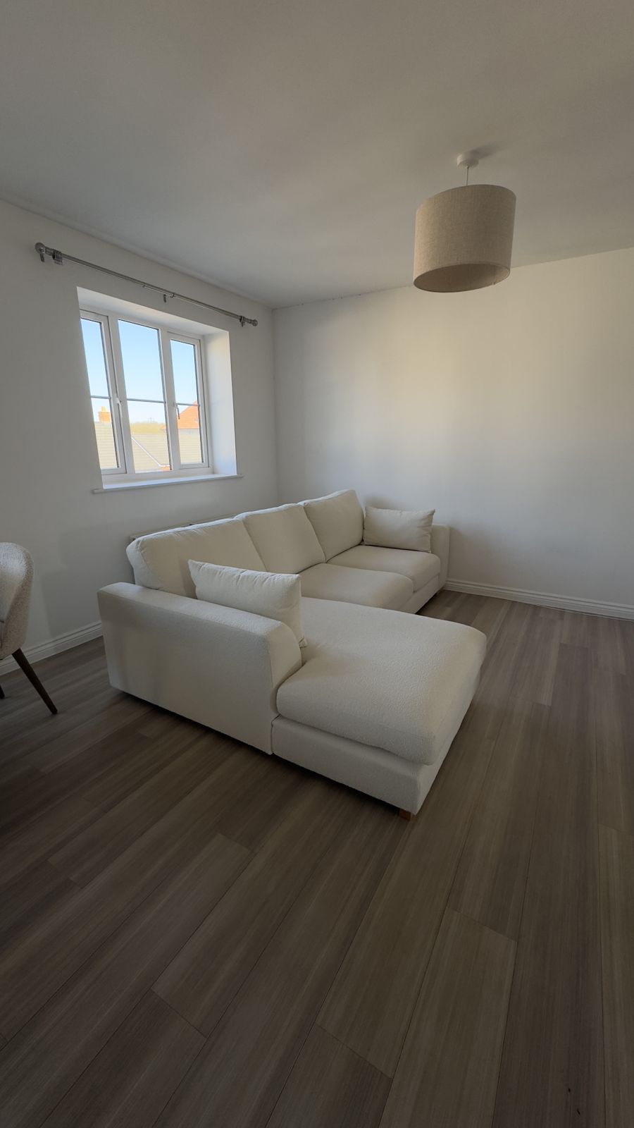 Cream Boucle Sofa, 21st Century photo Furniture