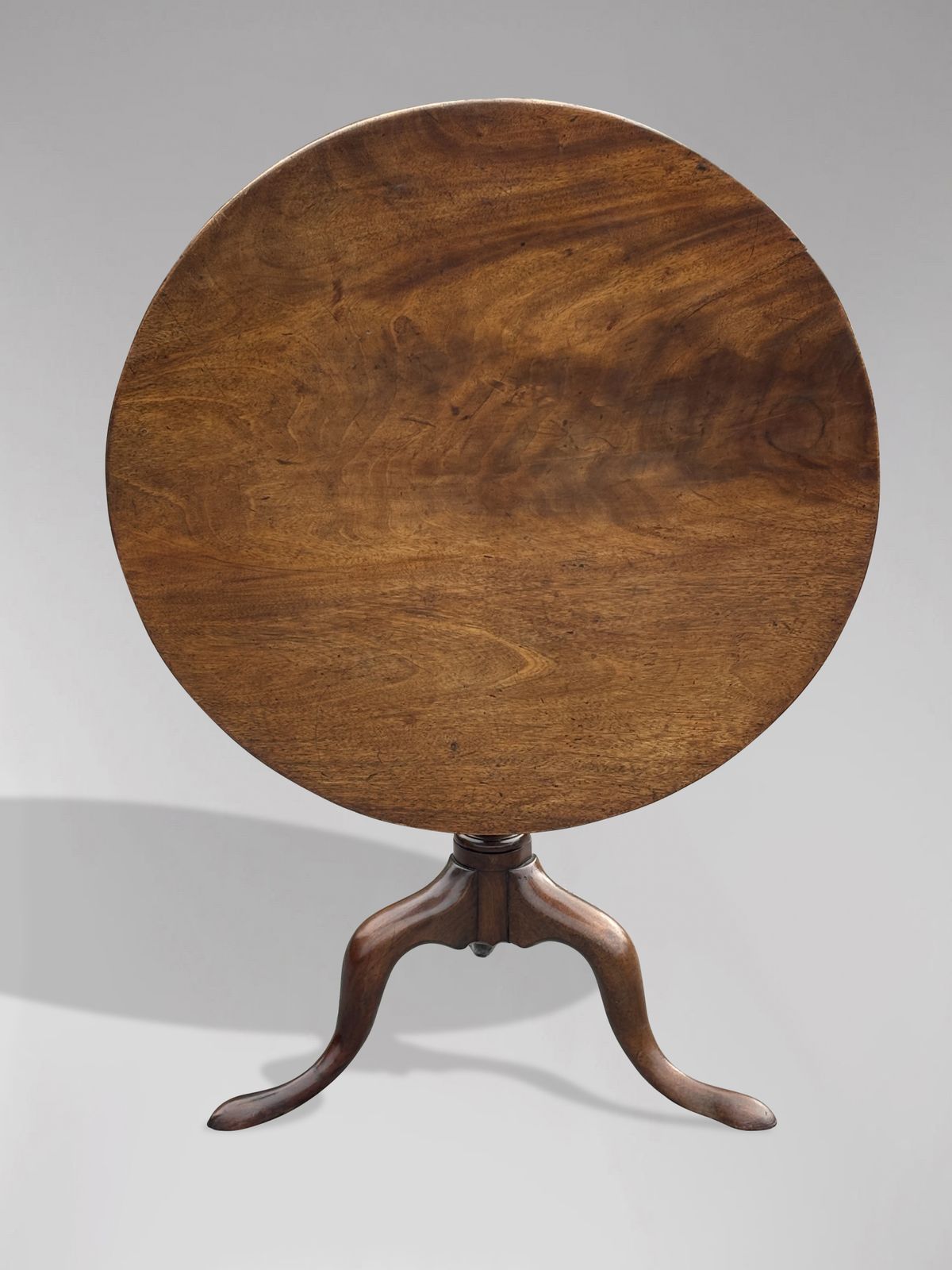 18th Century George III Period Mahogany Tripod Table photo furniture
