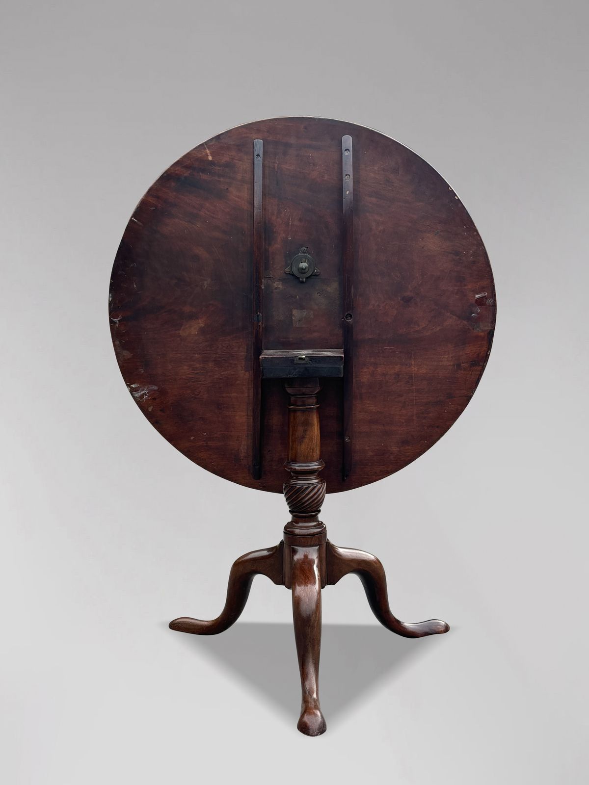 18th Century George III Period Mahogany Tripod Table photo for sale