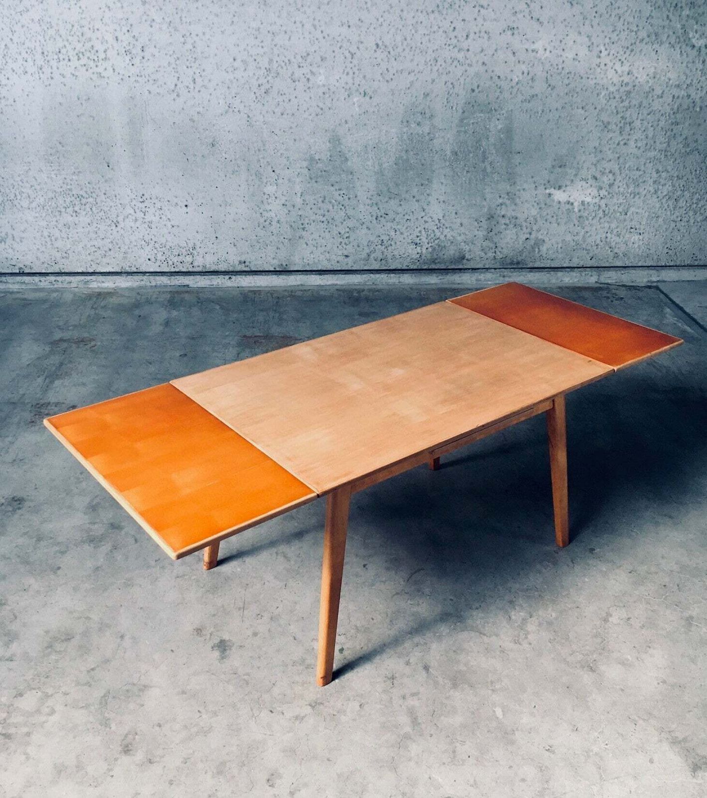 Meubels Uitschuifbare Eettafel, Jaren 1950, Mcm Dutch Design – Cor Alons Voor Gouda Den Boer photo