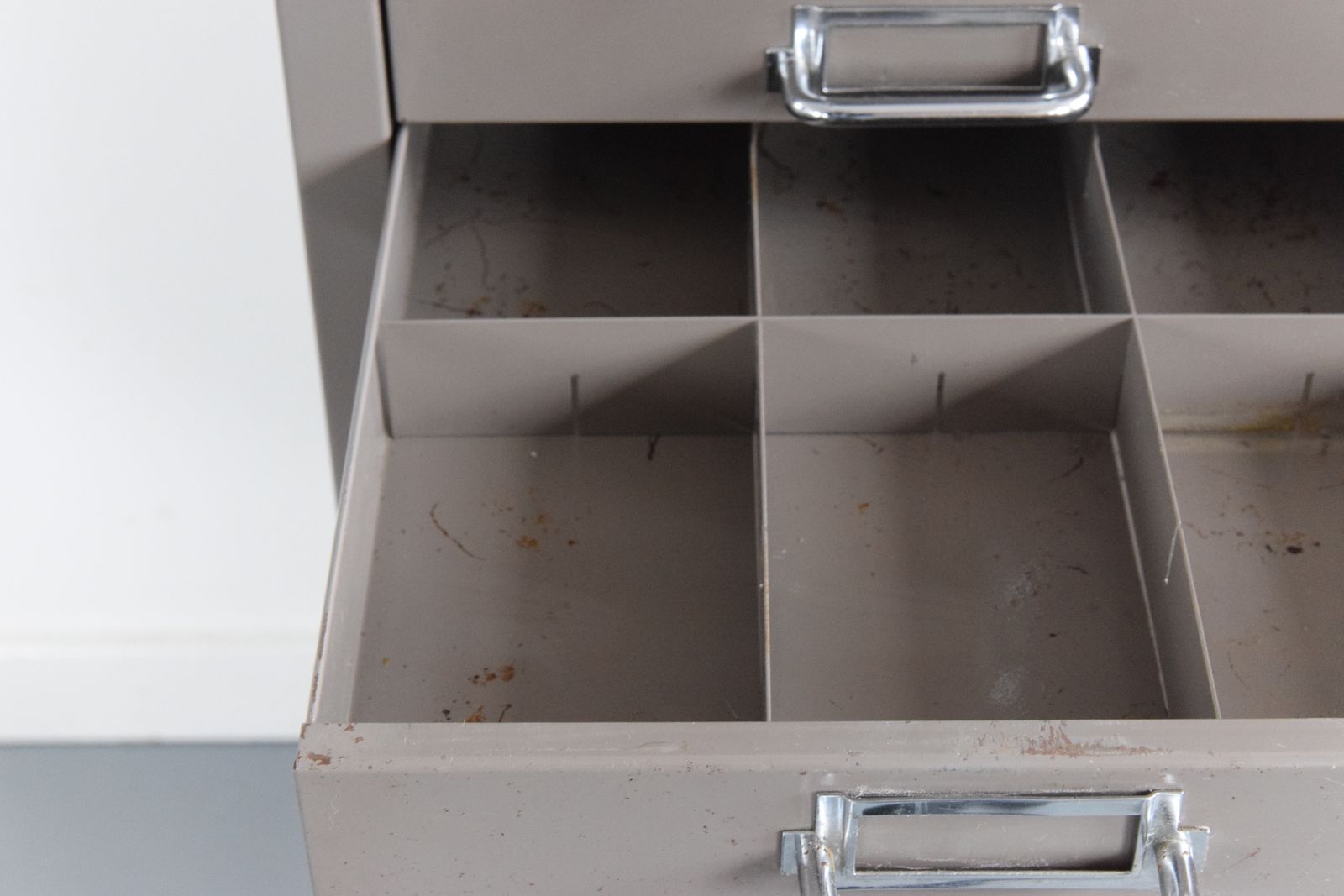 Industrial Grey 21 Drawer Metal Filing Cabinet By Stor photo buy