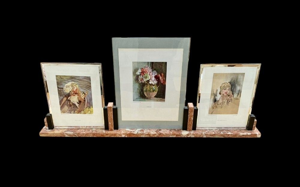 Art Deco Triptych Photo/Picture Frame photo furniture