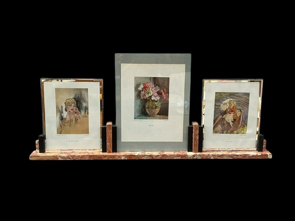 Art Deco Triptych Photo/Picture Frame photo buy