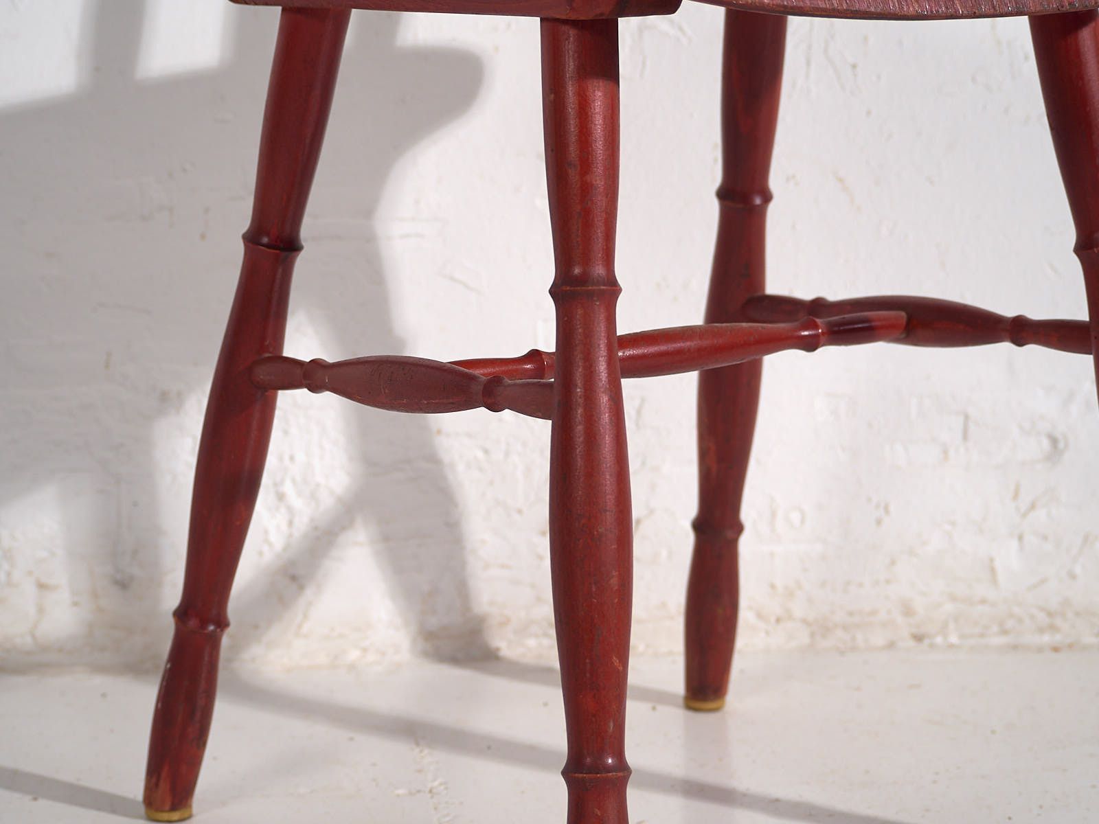 Antique Red Windsor Style Chair (C.1920) photo buy