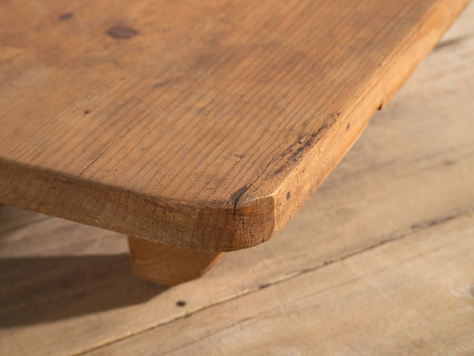 Antique Low Square Table (C.1920) #9 photo Furniture