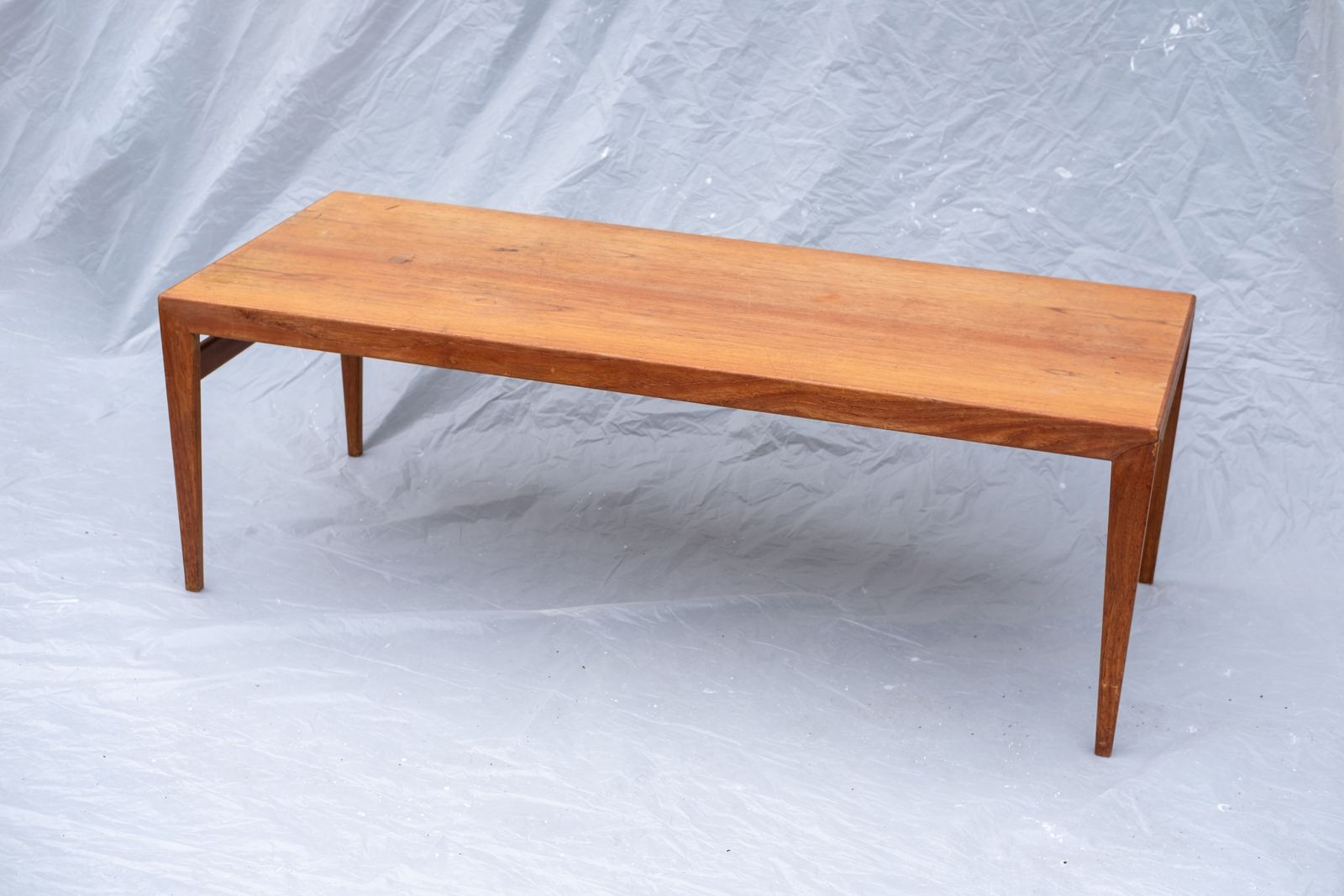 Mid 20th Century Modern Teak Extending Coffee Table By Ludvig Pontoppidan photo Furniture