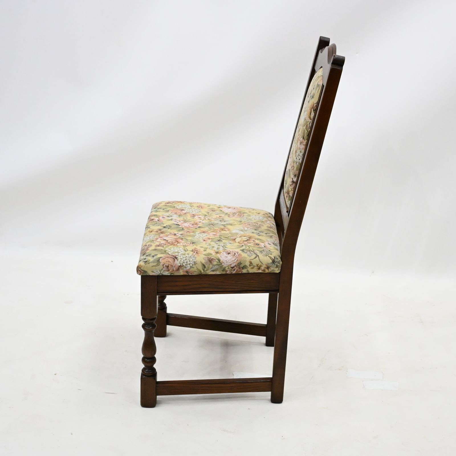 photo vinterior 4 Old Charm Oak Dining Chairs Lancaster Range Tudor Brown Finish Free* Delivery
