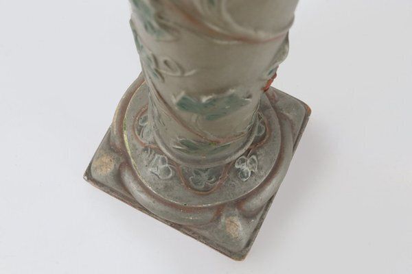 photo vinterior Art Nouveau Console Or Pied De Stall In Glazed Plaster, 1920s