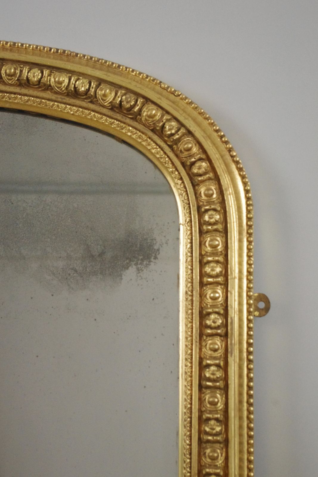 Victorian Gilt Arch Top Overmantle Mirror photo Home Decor
