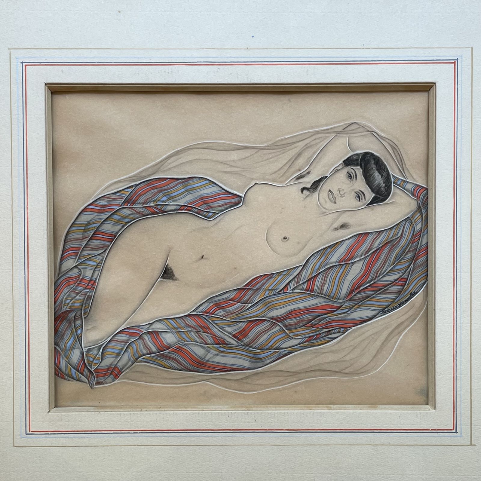 "Reclining Woman", Génia Minache (1907 1972) photo furniture