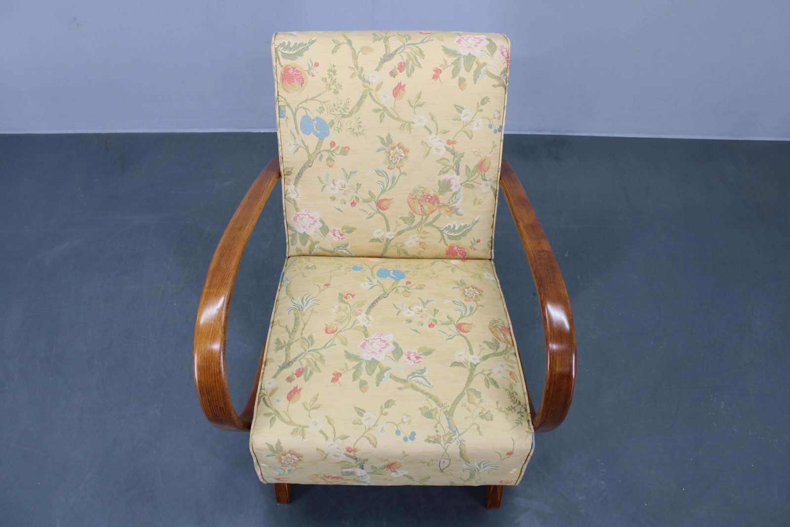 1950s Refurbished Jindrich Halabala  Armchair, Czechoslovakia photo 1180.0