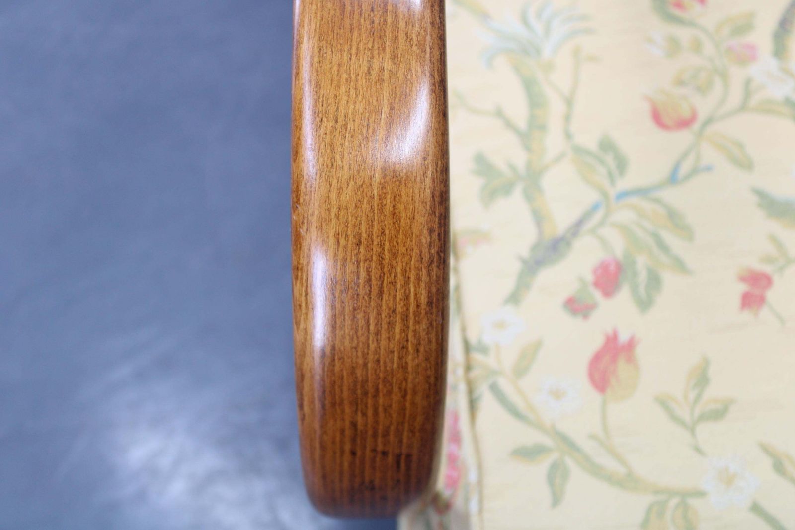 1180.0 1950s Refurbished Jindrich Halabala  Armchair, Czechoslovakia photo