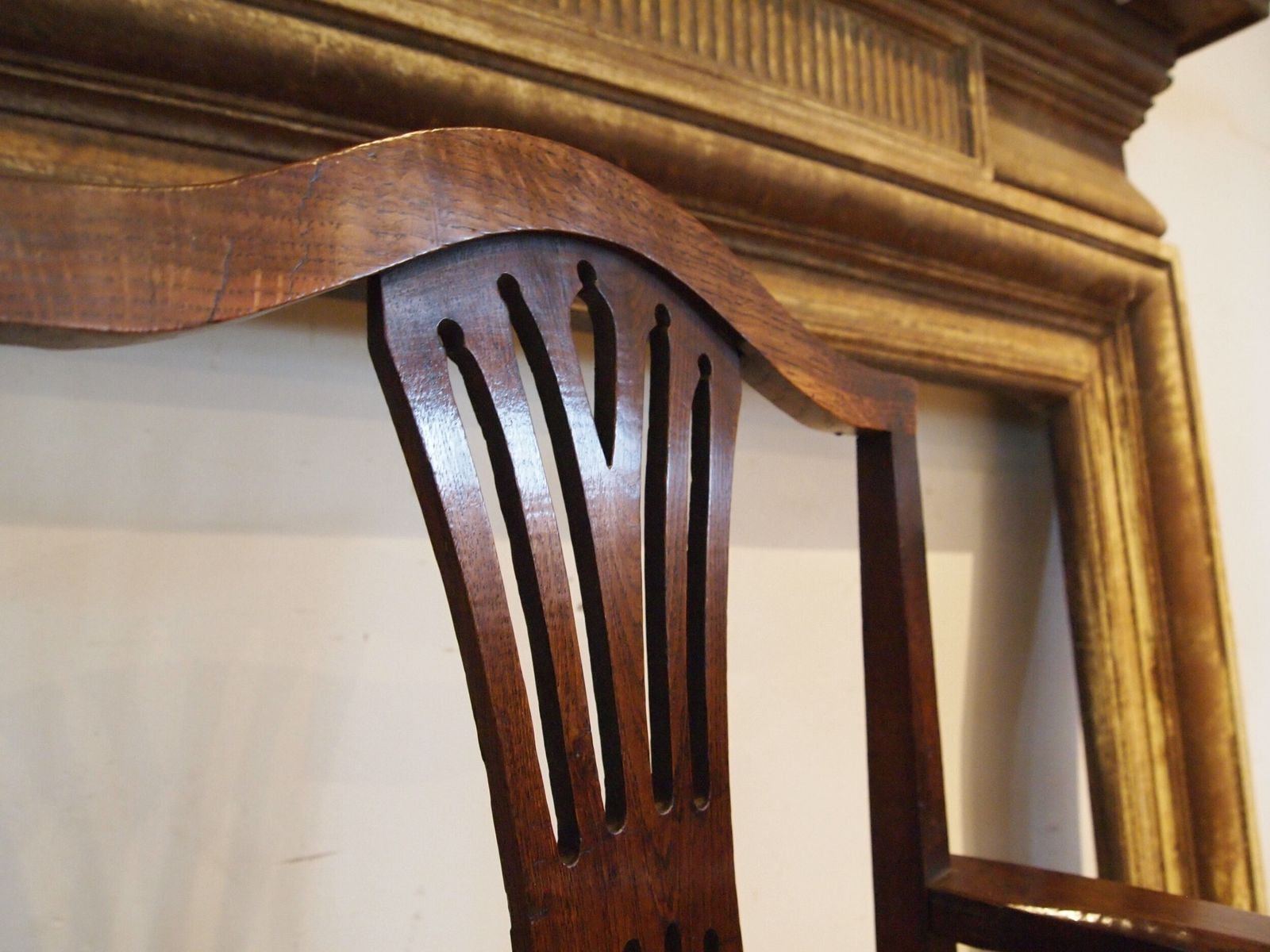Chair Rare Welsh Oak Commode Chair George III C1770 photo for sale