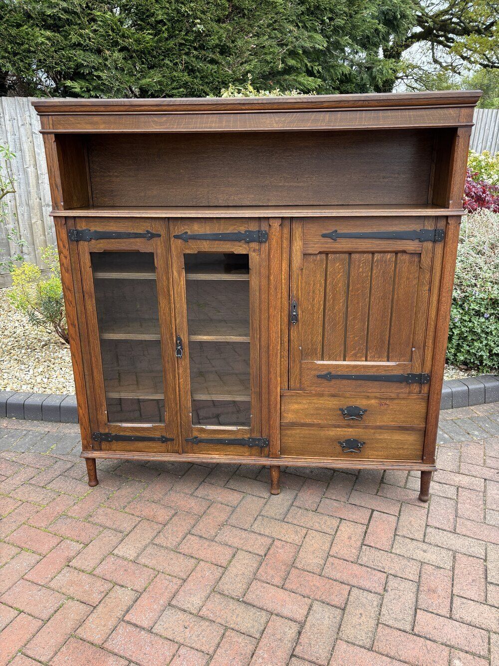 Arts & Crafts Bookcase Cupboard