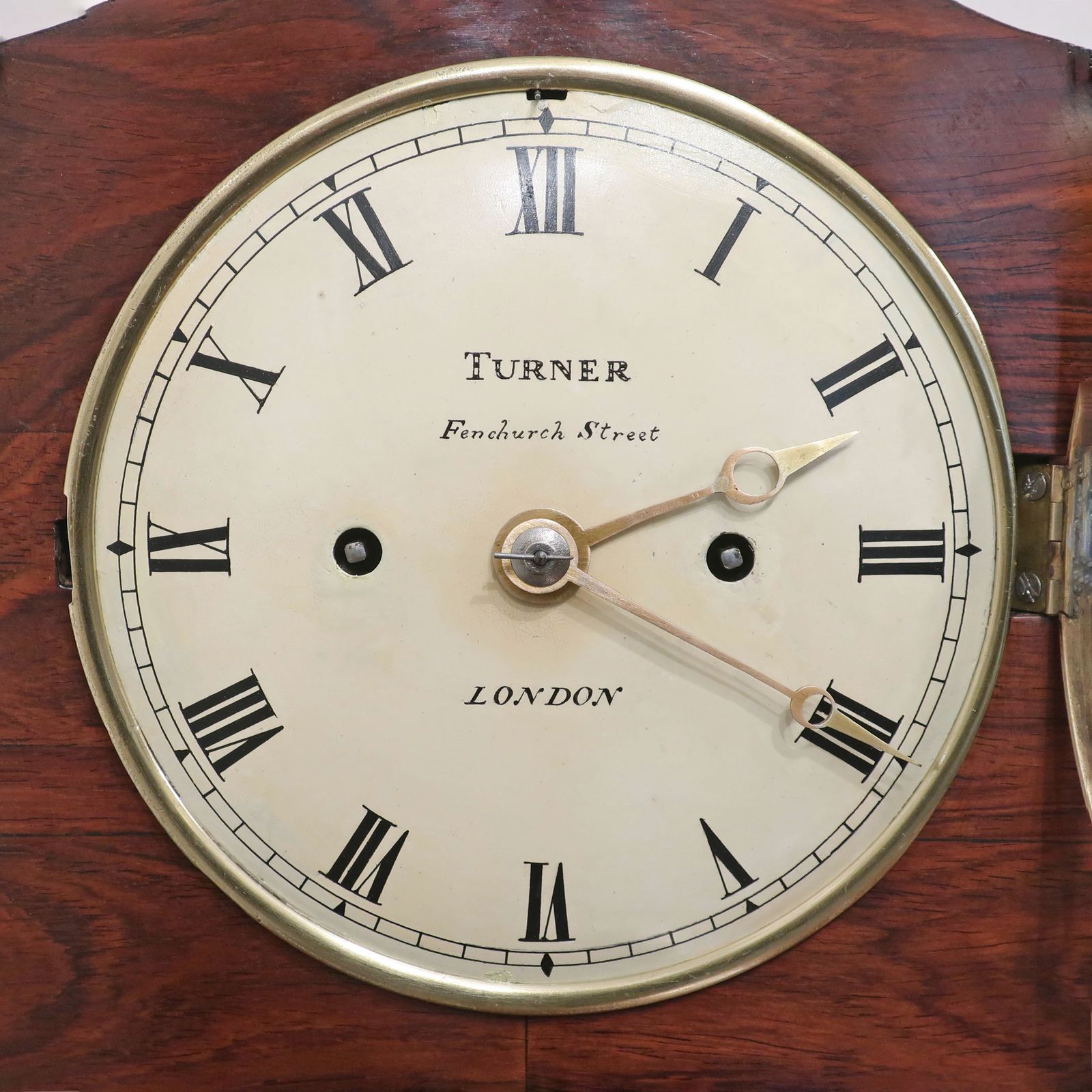 Georgian Kingwood Bracket Clock By William Turner Of London photo Home Decor
