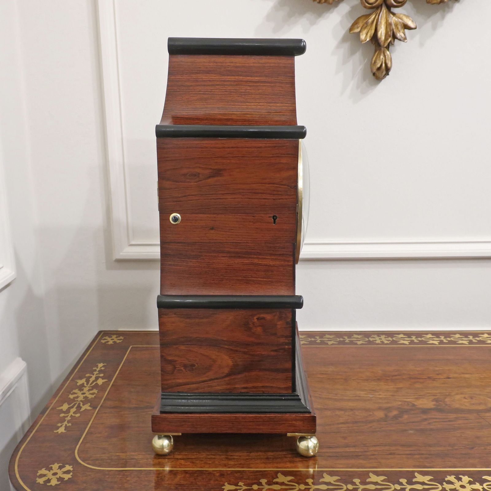 Home Decor Georgian Kingwood Bracket Clock By William Turner Of London photo