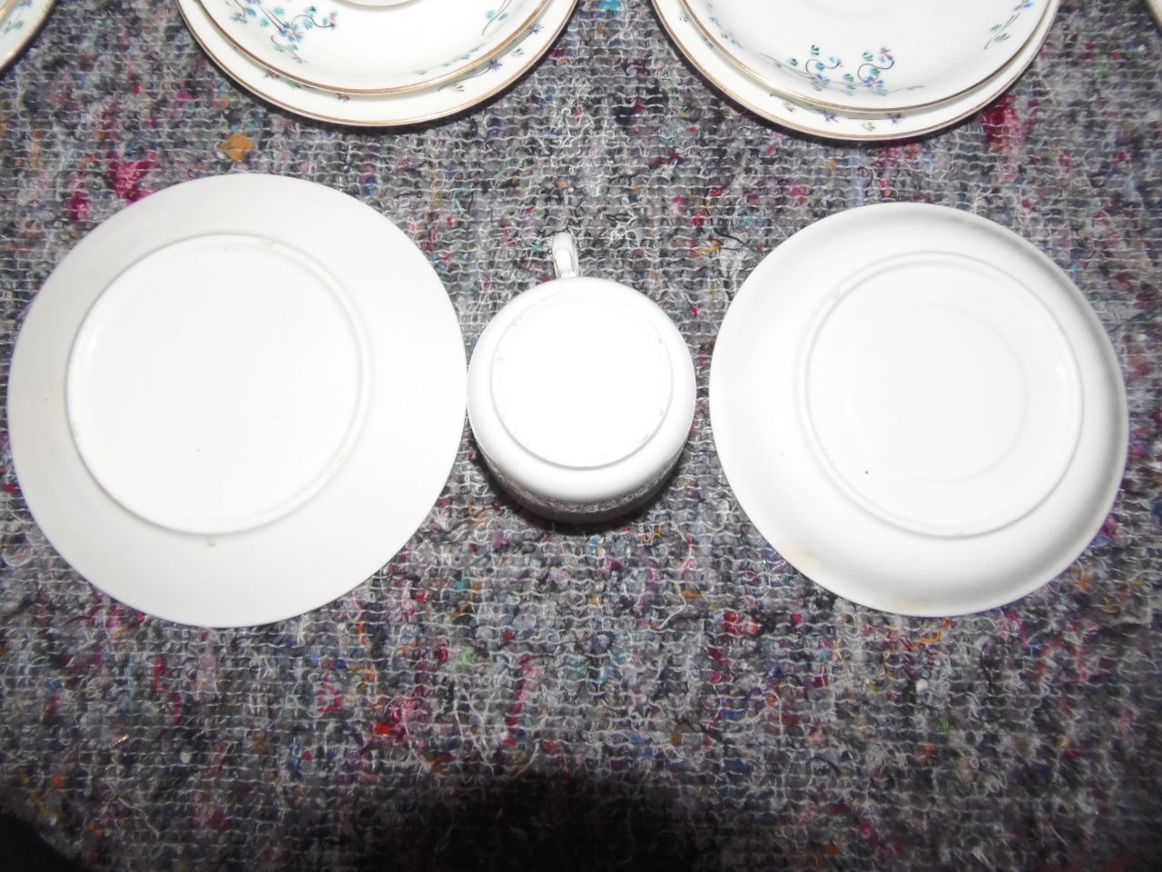 Home Decor Porcelain Tea Set ., 1800s, Antique photo