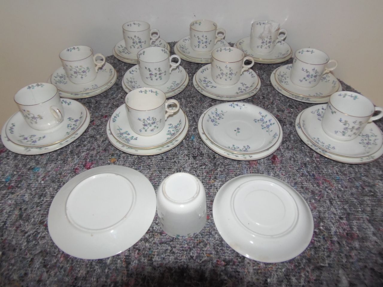 200.0 Porcelain Tea Set ., 1800s, Antique photo