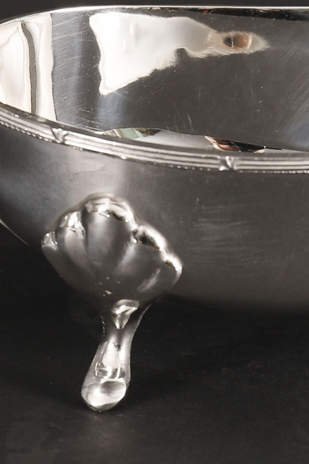 Antique Pair English Silver Plated Sauce Boats On Stands Circa 1910 photo buy