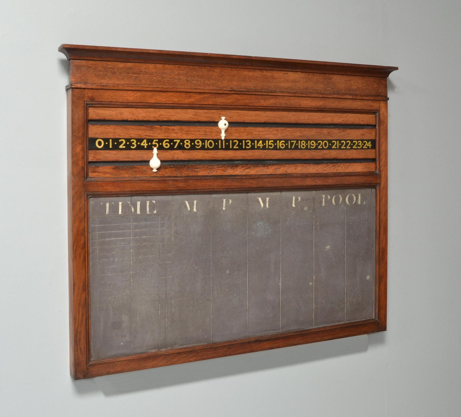 Billard Scoreboard With Slate Panel photo furniture
