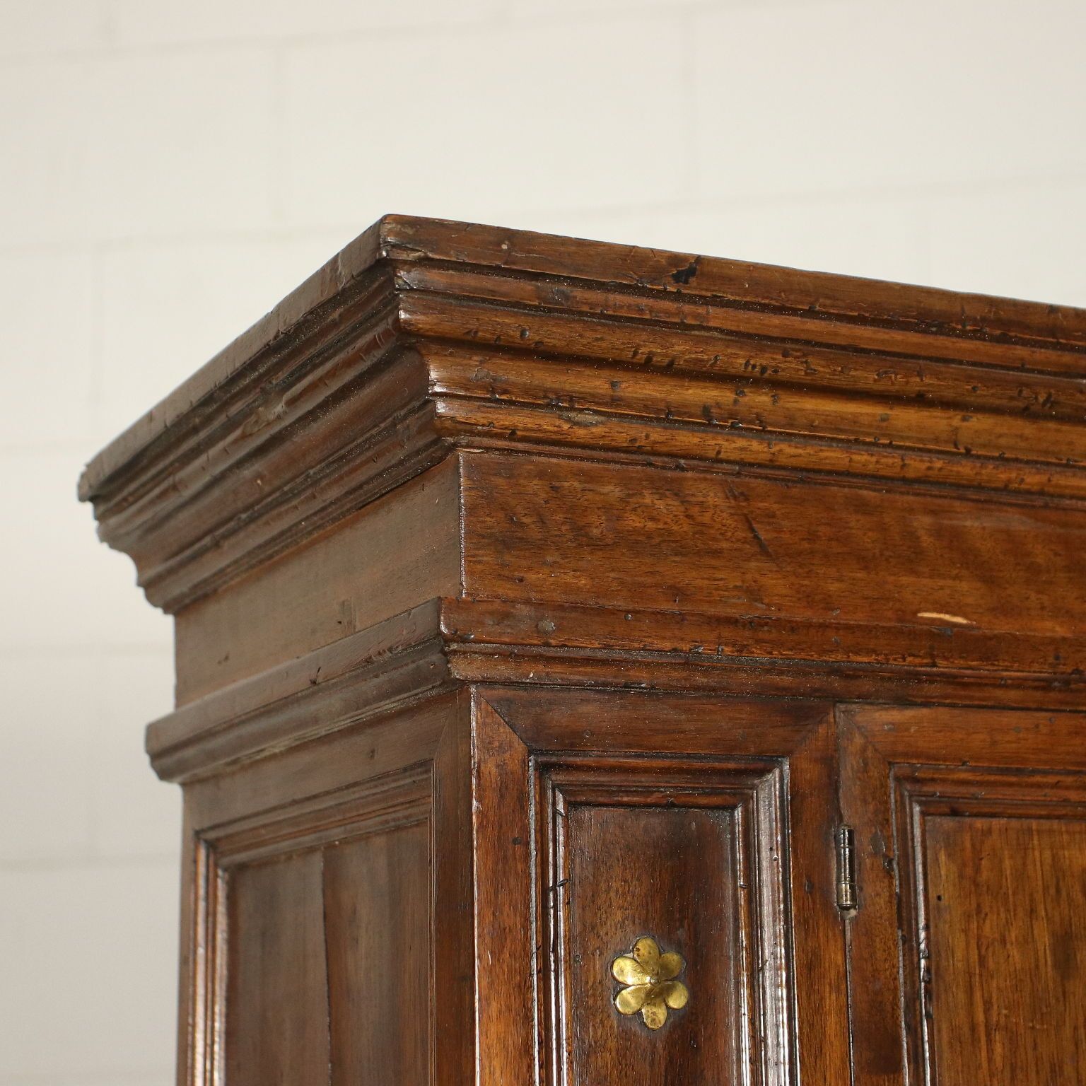 Emilian Baroque Cupboard Walnut Poplar Italy 18th Century photo Furniture