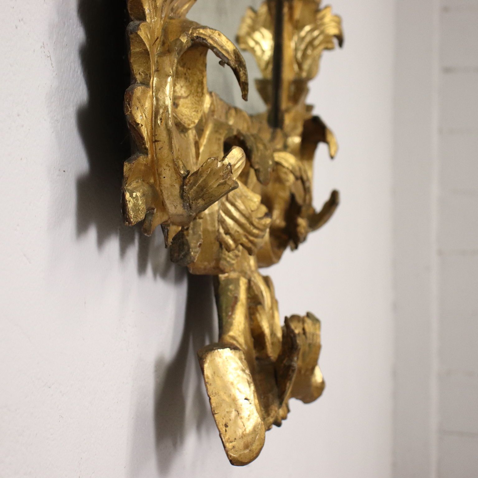 photo vinterior Baroque Mirror Wood Italy XVII XVIII Century