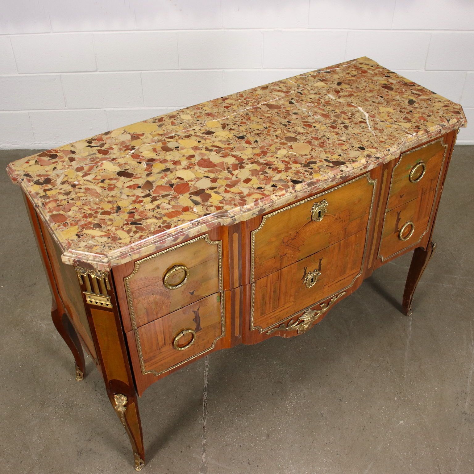 Neoclassical Chest Of Drawers Maple France XVIII Century photo for sale