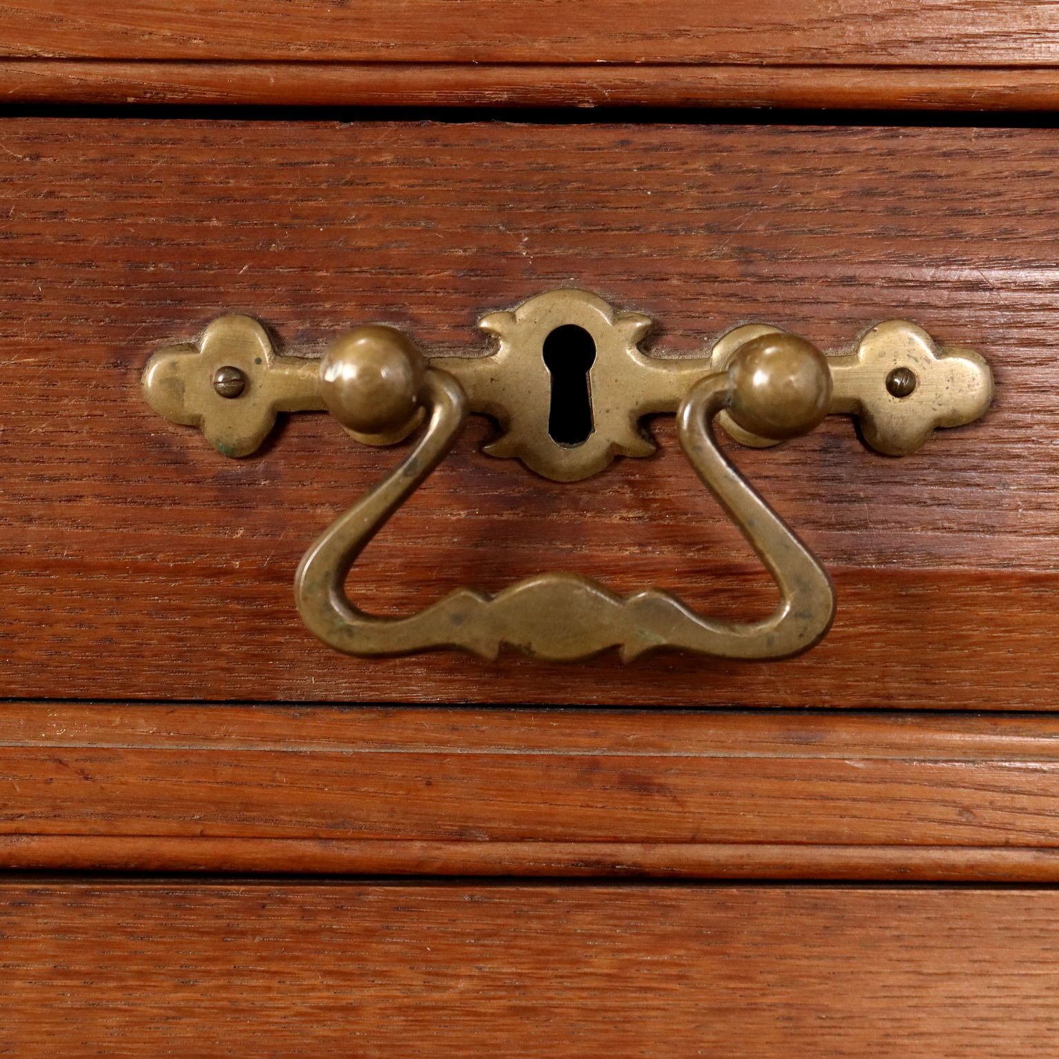 photo furniture Cupboard Art Nouveau Oak 2 Drawers XX Century