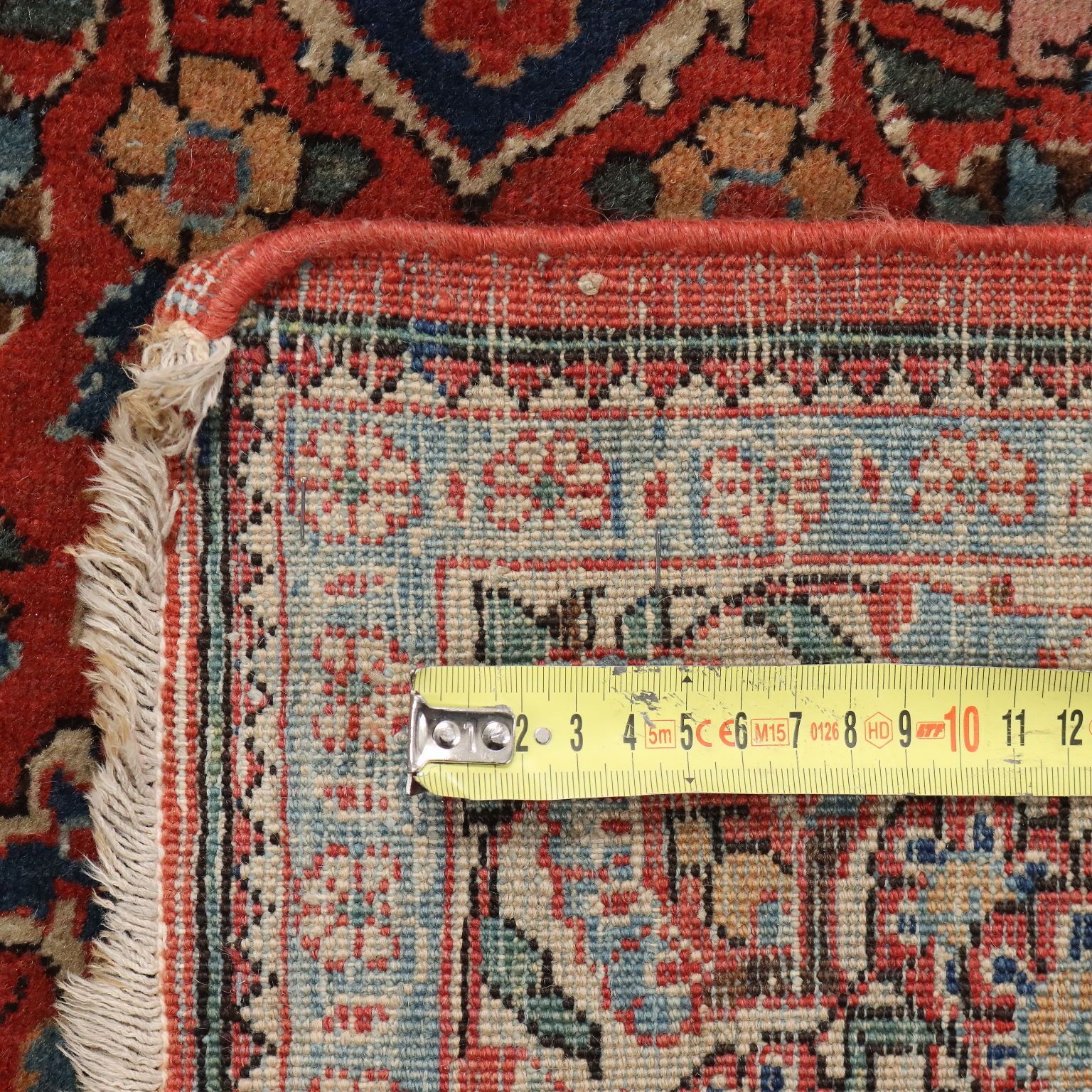 Antique Asian Carpet Cotton Wool Thin Knot 81 X 51 In photo buy