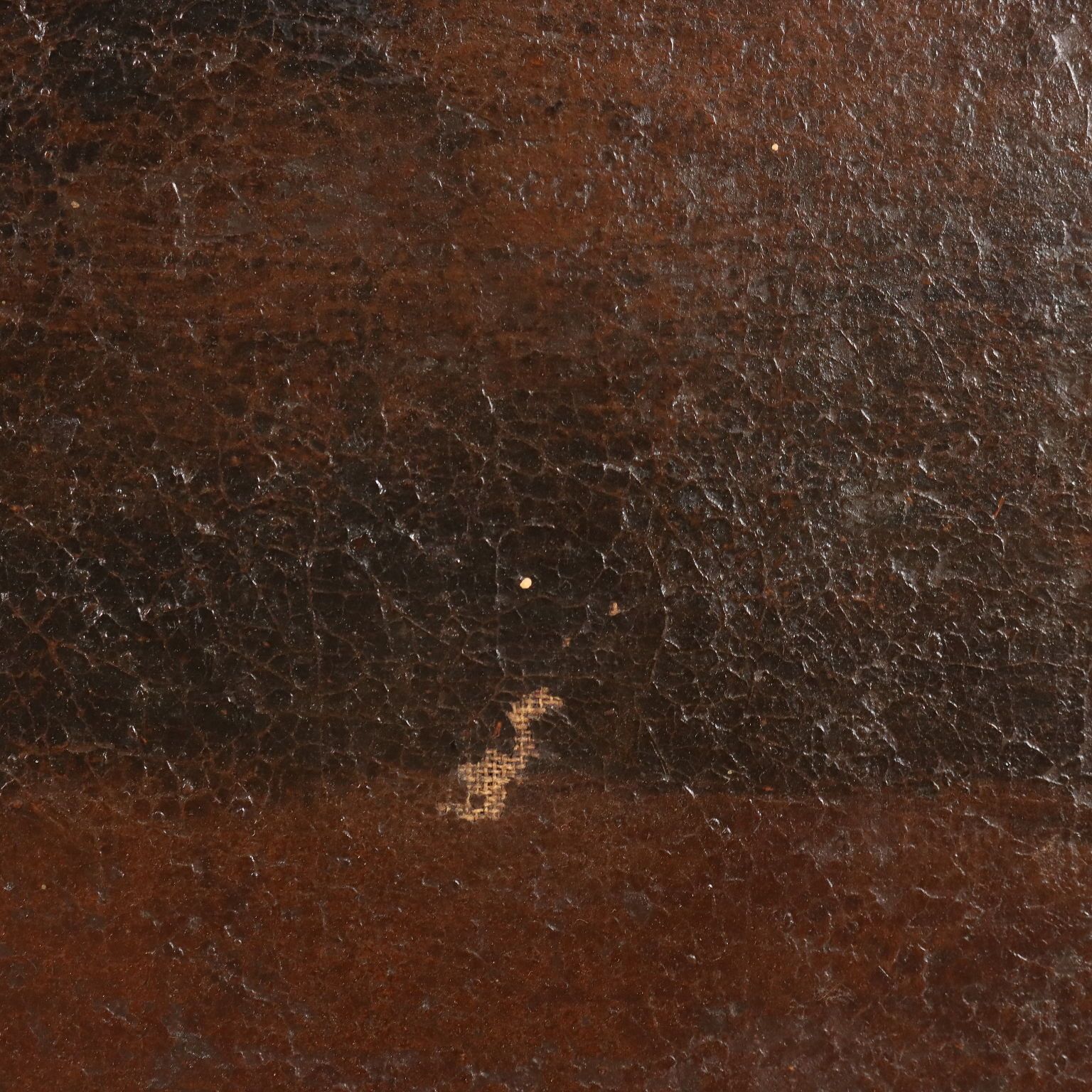 photo for sale Antique Painting With The Holy Family Oil On Canvas '600