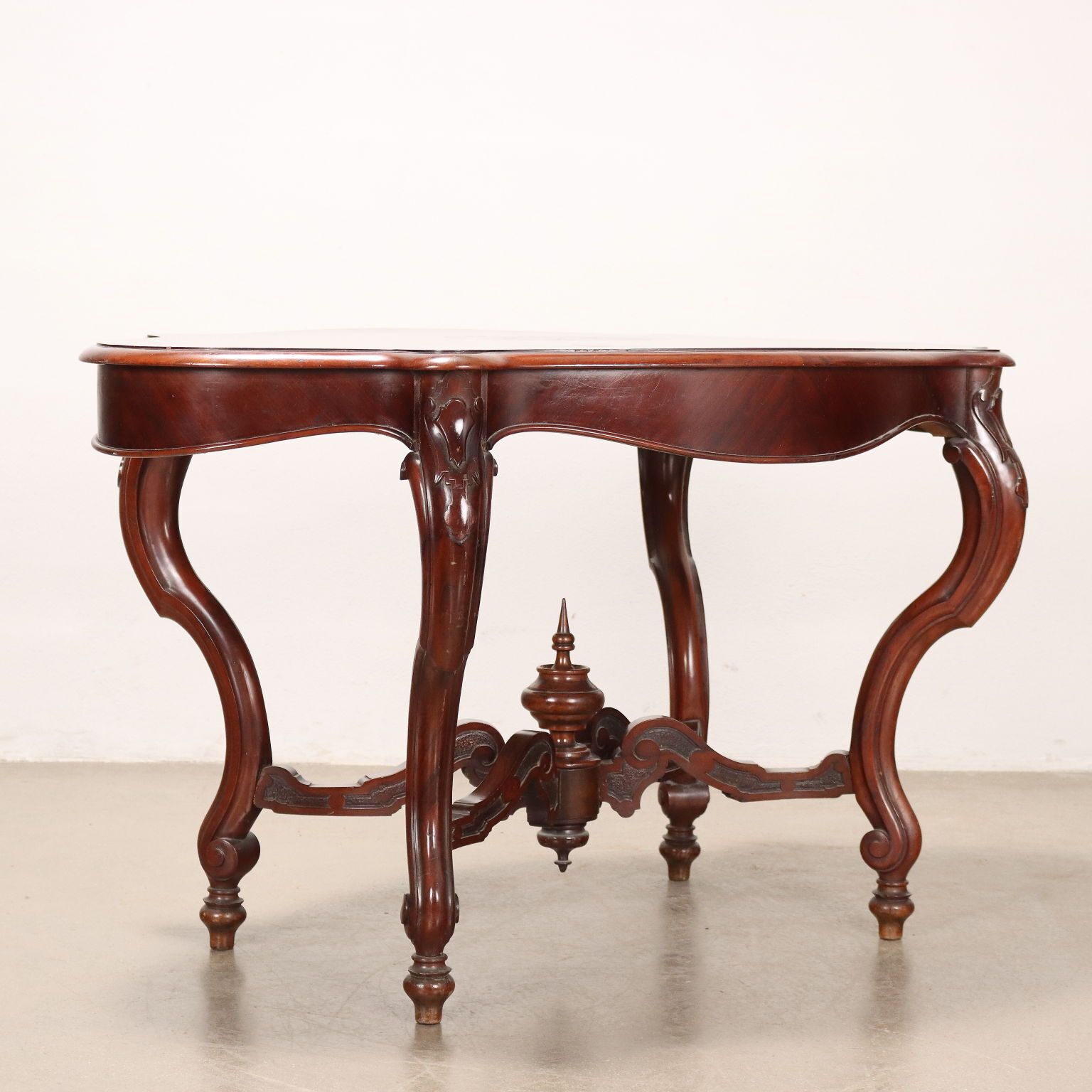 Antique Table Umbertino Mahogany Italy Late XIX Century photo buy