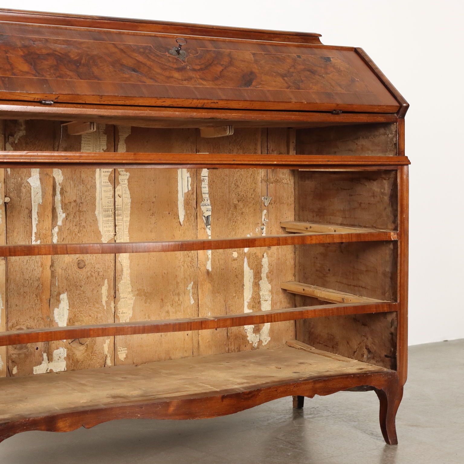 1920.0 Baroque Cabinet Walnut 4 Drawers Italy XVIII Century photo