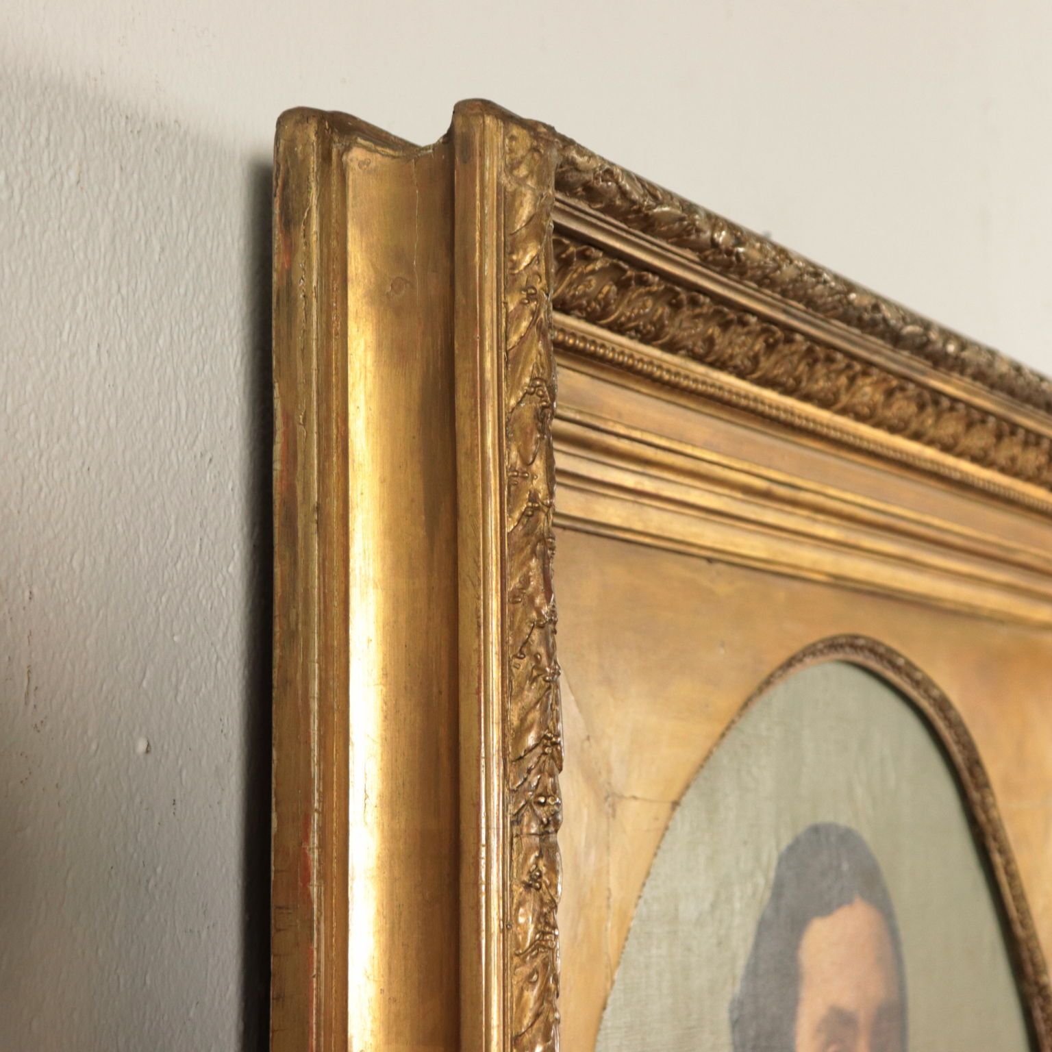 photo for sale Antique Painting Signed Achille Zo Oil On Canvas XIX Century