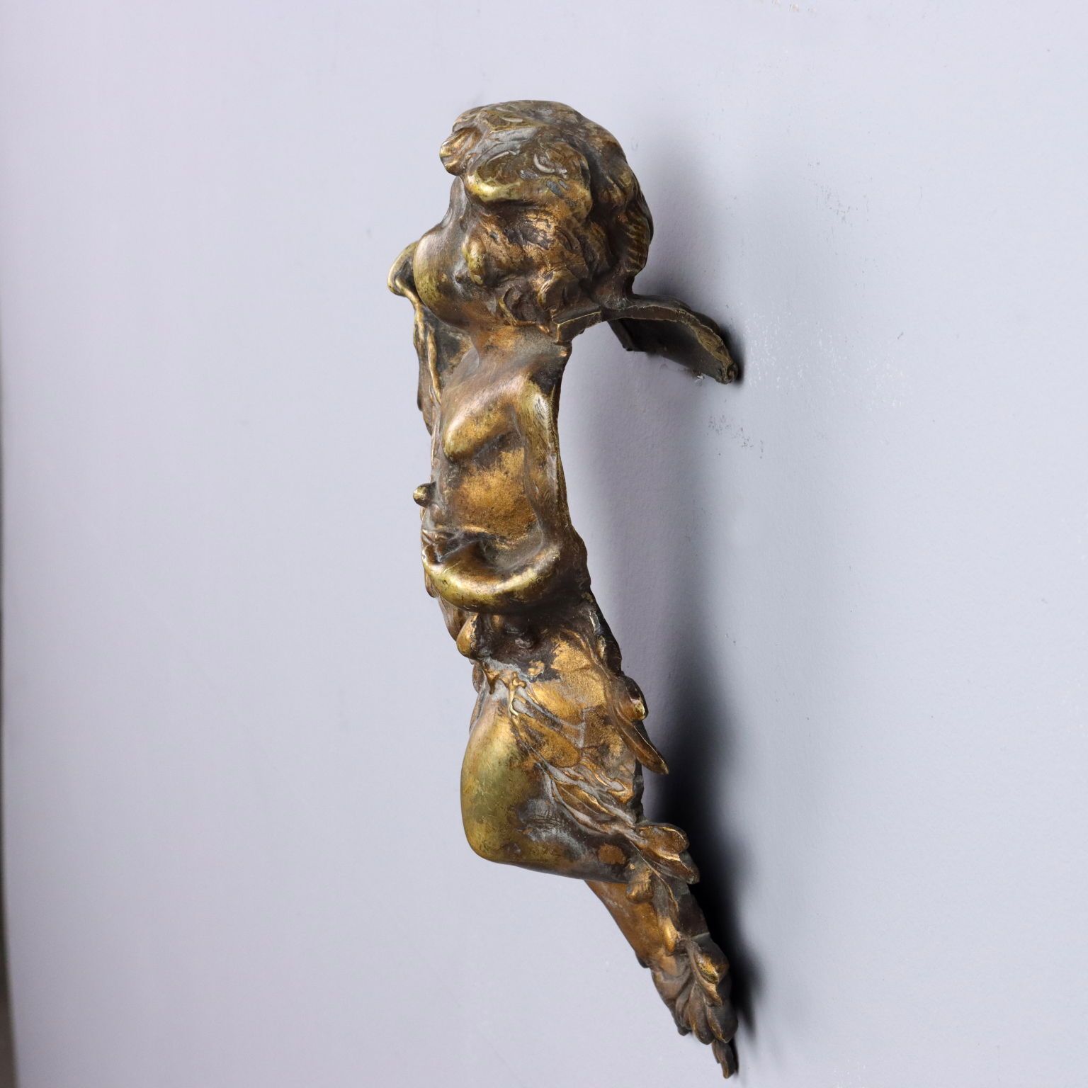 Antique Bronze Sculpture Angels Europe Late XIX Century photo 720.0