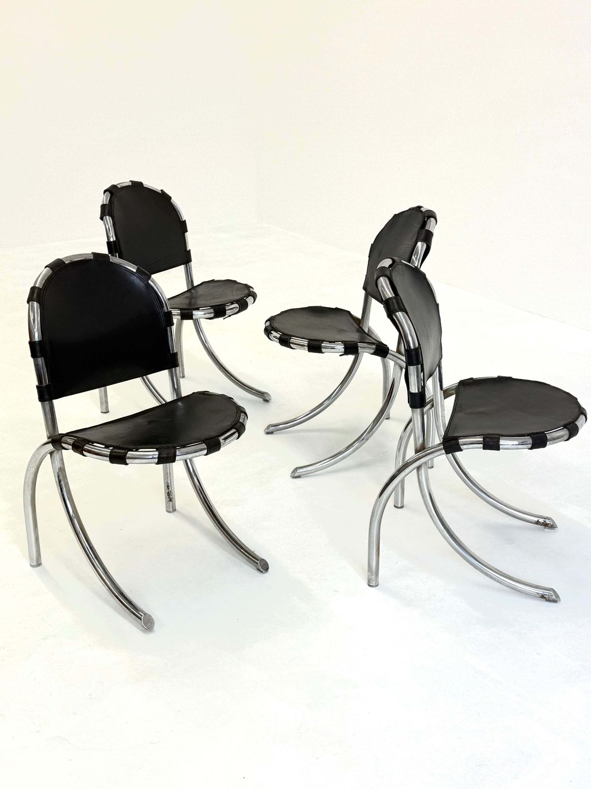 Set Of 4 Medusa Dining Chairs By Studio Tetrarch For Alberto Bazzani photo vinterior