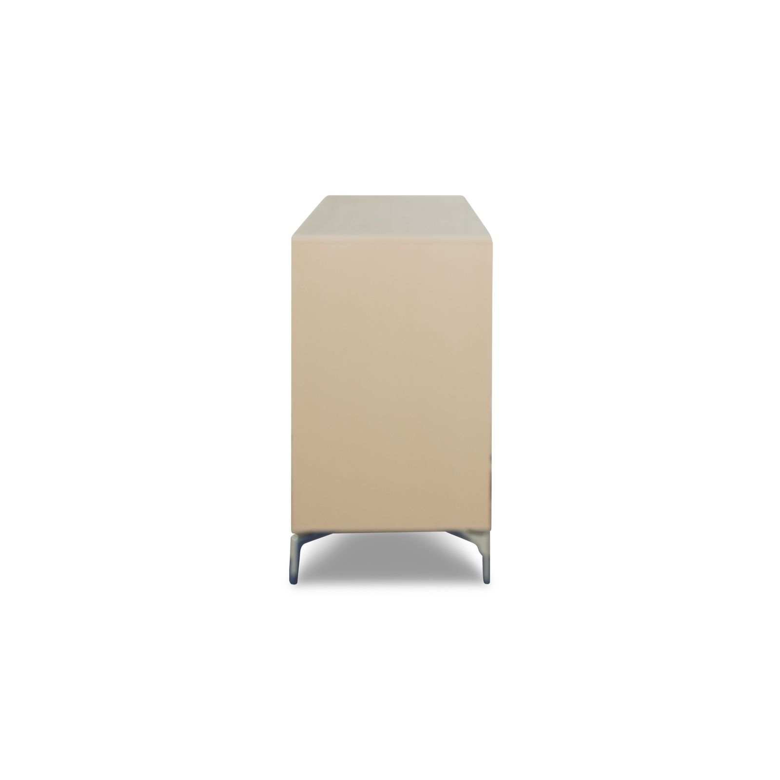 photo furniture Buffet Slot Christine Kröncke en bois beige, éclairage indirect