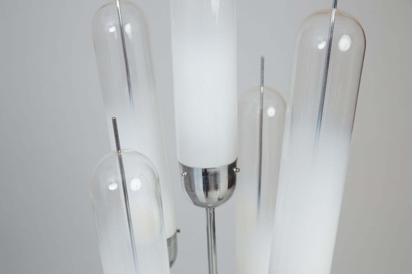 photo furniture Carlo Nason Blown Murano Glass Floor Lamp For Mazzega, 1970s