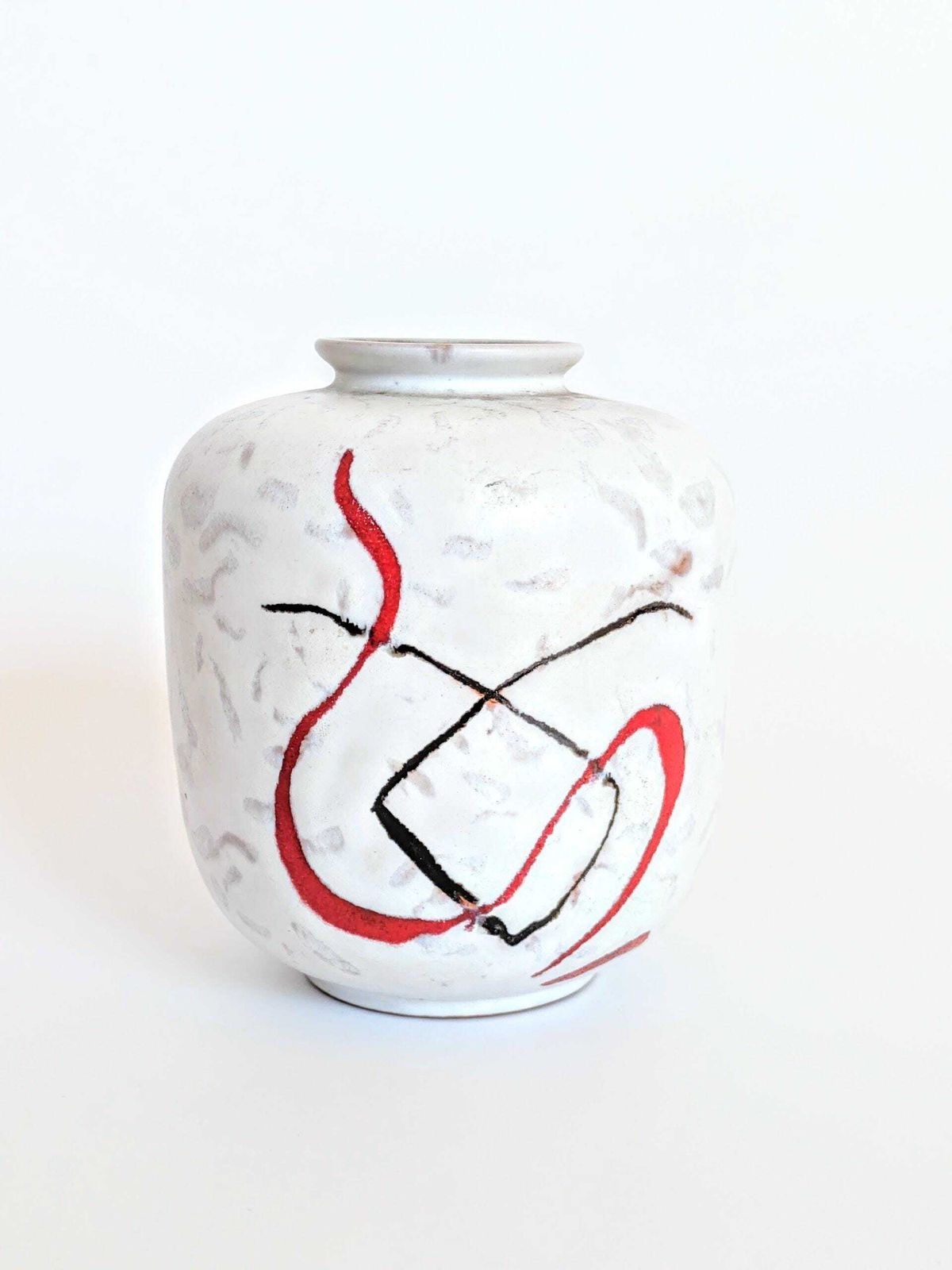 Midcentury Ceramic Vase | Carstens Tönnieshof Attika 313 | West German Pottery, 1960's photo furniture